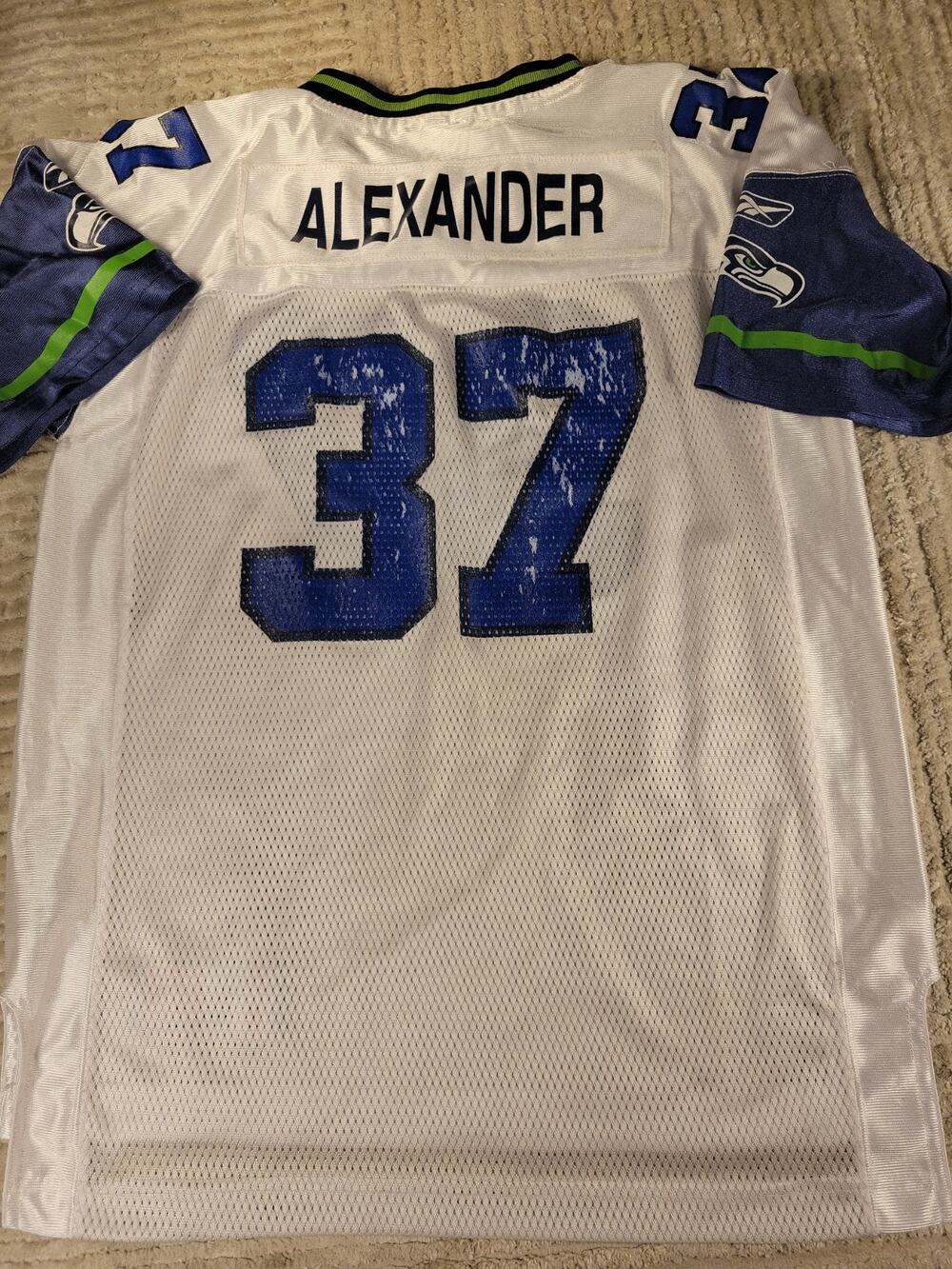 Reebok Shaun Alexander Seattle Seahawks Jersey Youth XL Football Boys 18-20 kids